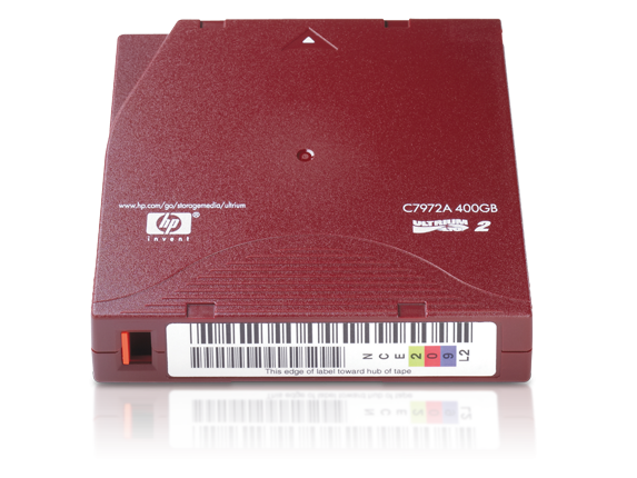 HP Ultrium 400GB Non-custom Label 20 Pack (C7972AN)