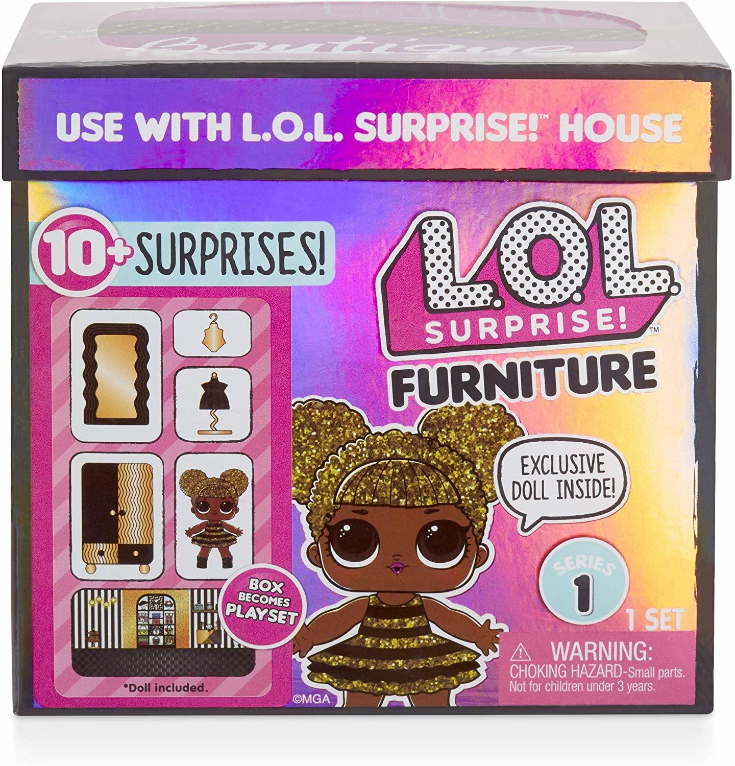 LOL Bebek Ve Mobilyaları Butik Elbise Dolabı