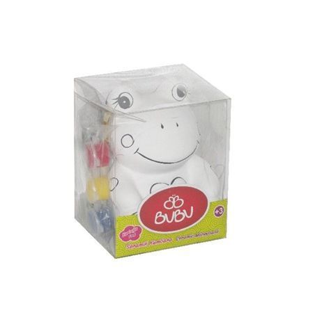 BuBu Seramik Kumbara Boyama Hayvanlı Ayı