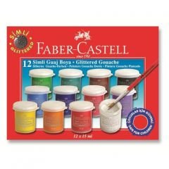 Faber-Castell Simli Guaj Boya 12 Renk