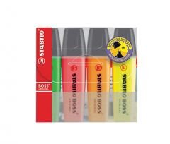 Stabilo Boss Original Fosforlu Kalem 4'lü Paket - Yeni