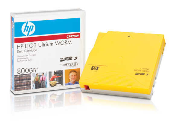 HP LTO-3 Ultrium 800 GB WORM Data Cartridge (C7973W)