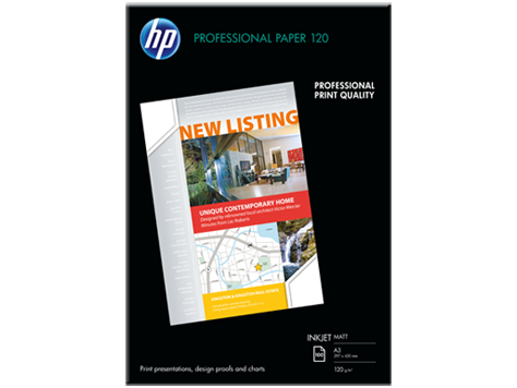 HP Professional Matt Inkjet Paper-100 sht/A3/297 x 420 mm (Q6594A)