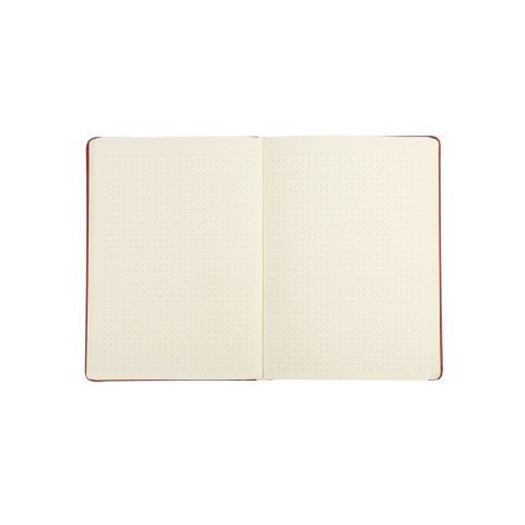 Victoria's Journals 14x20 Mini Flowers Noktalı Defter Kırmızı