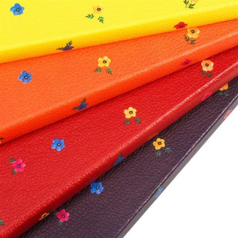 Victoria's Journals 14x20 Mini Flowers Noktalı Defter Mavi