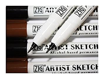 Zig Artist Sketching Pen IR-220SP 010 Siyah