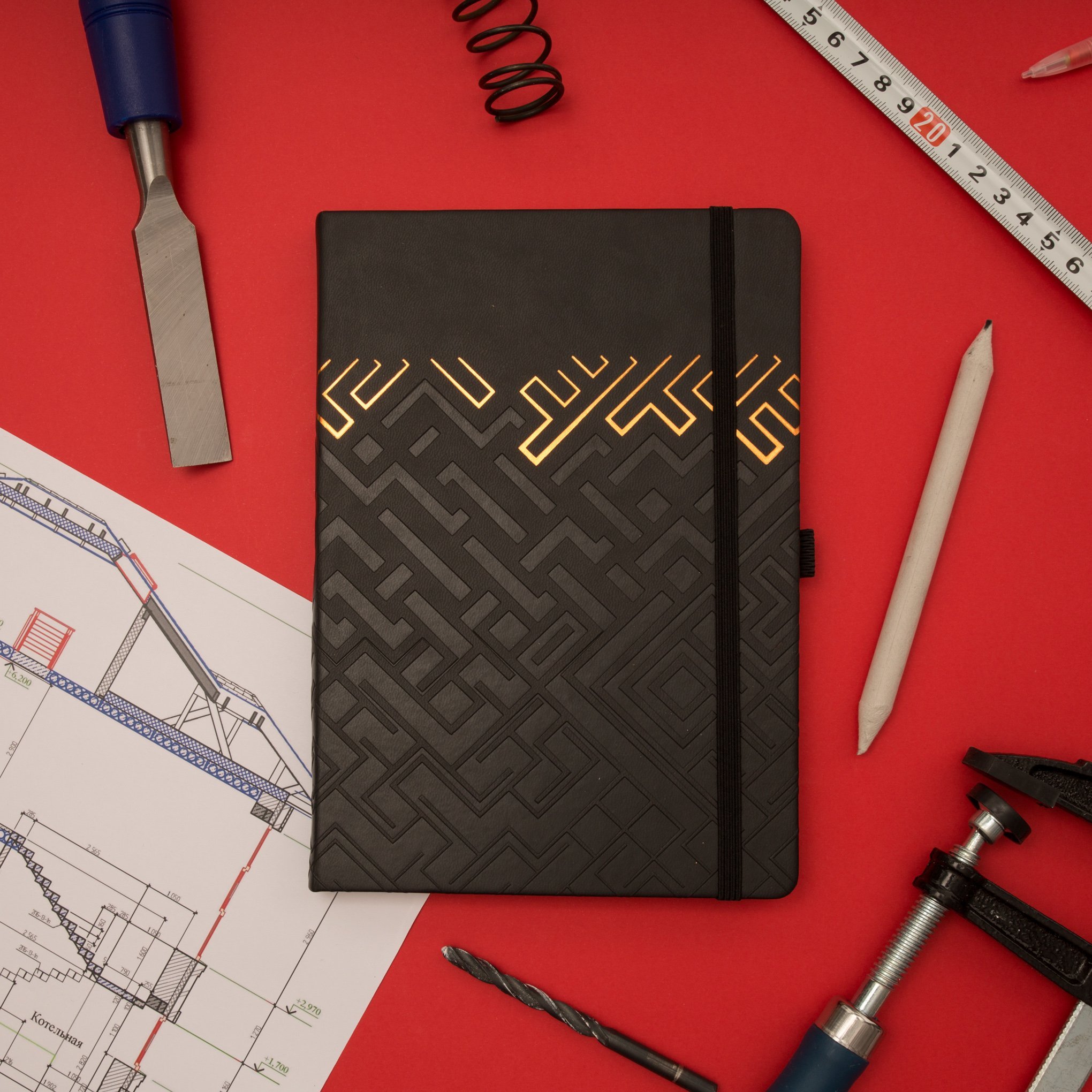 Victoria's Journals Sofia New Bloknot Noktalı Sert Kapak Ciltli Lastikli Defter 96 Yaprak