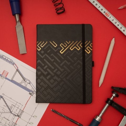 Victoria's Journals Sofia New Bloknot Noktalı Sert Kapak Ciltli Lastikli Defter 96 Yaprak