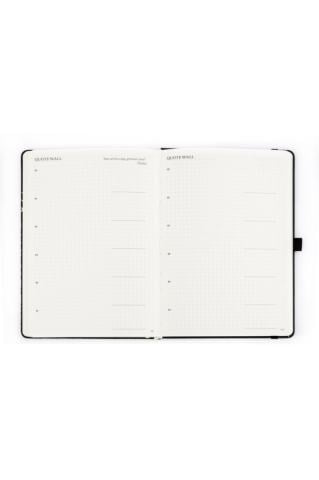 Victoria's Journals Sofia New Bloknot Noktalı Sert Kapak Ciltli Lastikli Defter 96 Yaprak