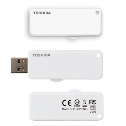 Toshiba Hayabusa 64GB USB 2.0 USB Bellek Beyaz