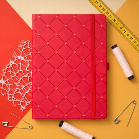 Victoria's Journals Sofia New Bloknot Noktalı Sert Kapak Ciltli Lastikli Defter 96 Yaprak