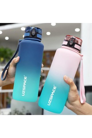 Uzspace Tritan Matara 1000ML.Mavi-Yeşil