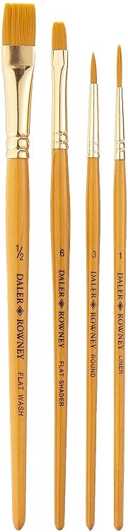 Daler Rowney Fırça Seti 4'lü 216920402