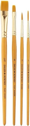 Daler Rowney Fırça Seti 4'lü 216920402