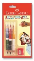 Faber-Castell Yüz Boyası Kalemi 6 Renk