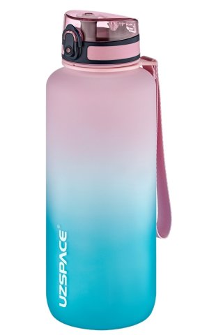 Uzspace Tritan Matara 1000ML.Pembe-Turkuaz