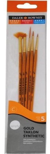 Daler Rowney Fırça Seti 5'li 216920500
