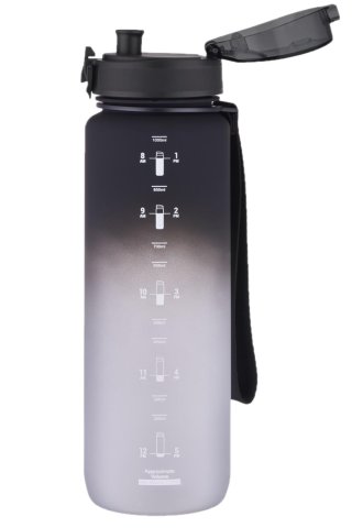 Uzspace Tritan Matara 1500ML.Siyah-Beyaz