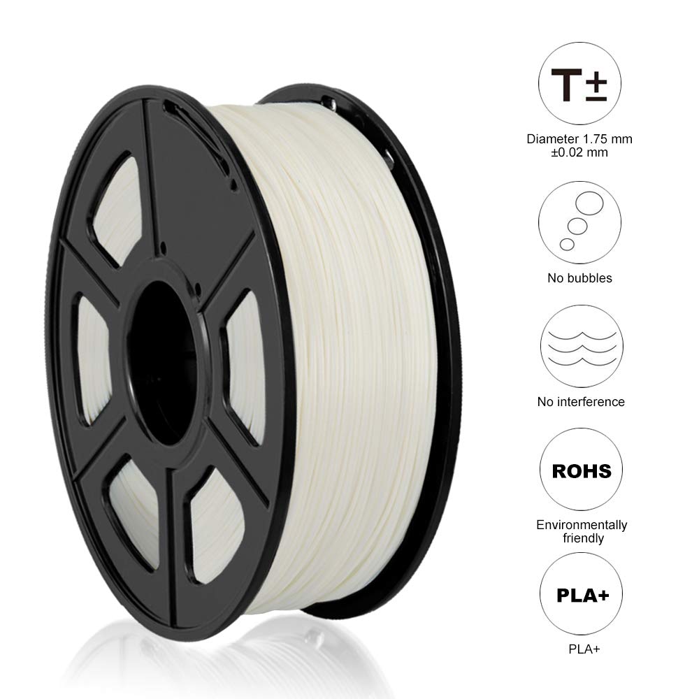 Beyaz PLA 3D Yazıcı Filamenti 1.75mm - 1kg