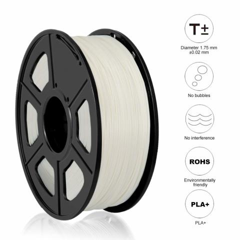Beyaz PLA 3D Yazıcı Filamenti 1.75mm - 1kg