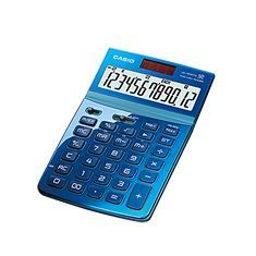 Casio JW-200TW-BU Hesap Makinesi Mavi