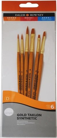 Daler Rowney Fırça Seti 6'lı 216920601