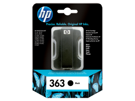 HP 363 Siyah Orijinal Mürekkep Kartuşu (C8721EE)