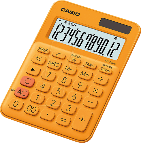 Casio Masa Tipi Hesap Makinesi MS-20UC-RG