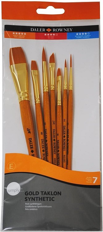 Daler Rowney Fırça Seti 7'li 216920700