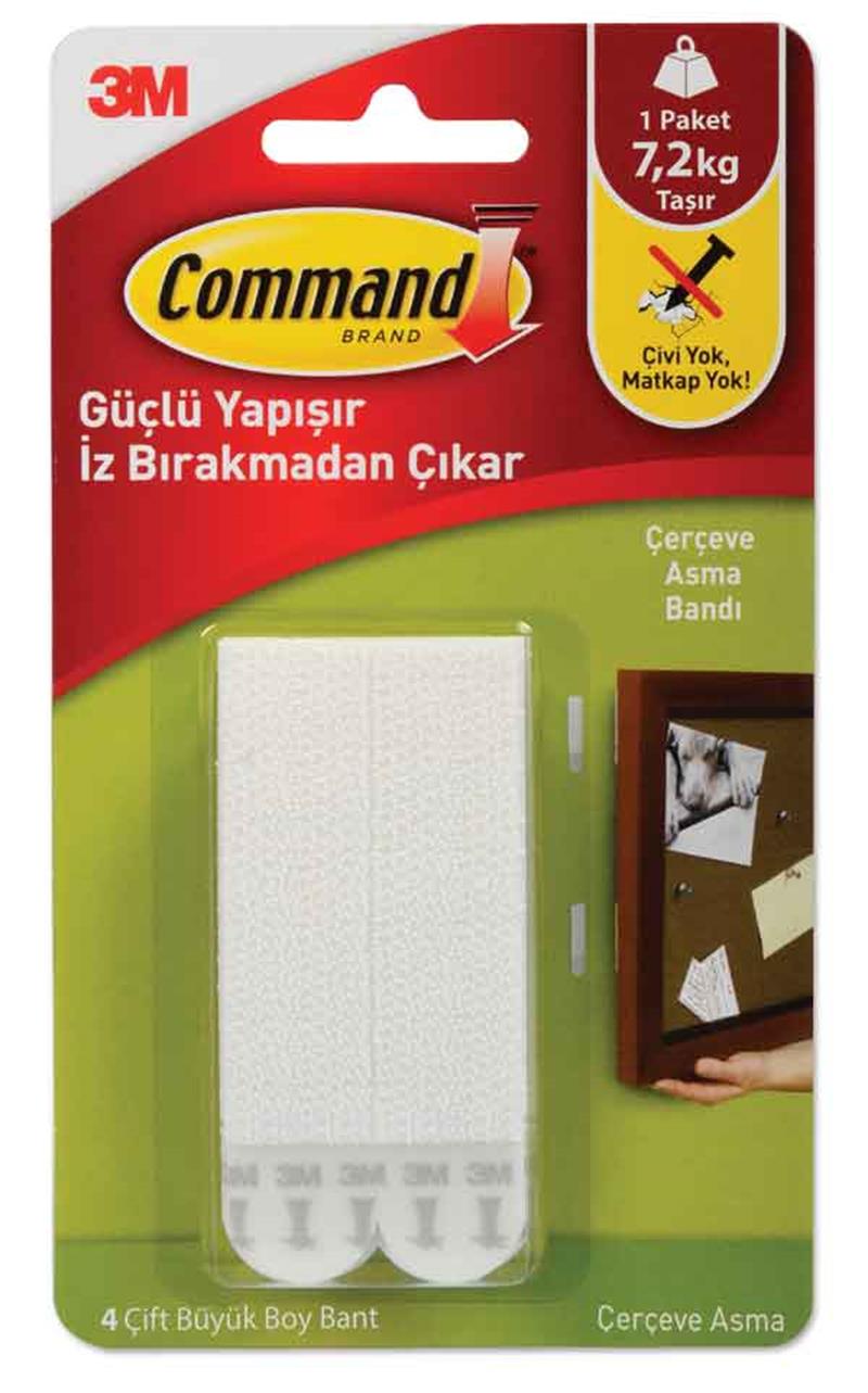 3M Command Büyük Boy Cırt Cırt Bant 17206