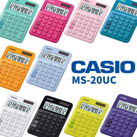 Casio Masa Tipi Hesap Makinesi MS-20UC-PL