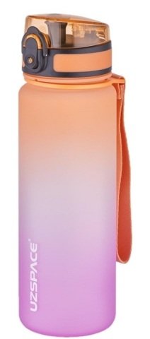 Uzspace Tritan Matara 500ML.Turuncu-Mor
