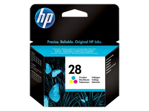 HP 28 Üç Renkli Orijinal Mürekkep Kartuşu (C8728AE)