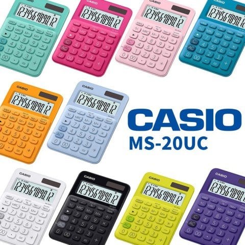 Casio Masa Tipi Hesap Makinesi MS-20UC-BK
