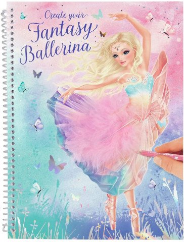 Top Model Fantasy Ballerina Stickerlı Boyama Kitabı 0411051