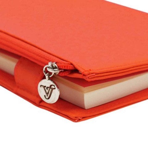 Victoria's Journals Zipco Pearl Defter 14 x 20cm Rose Gold