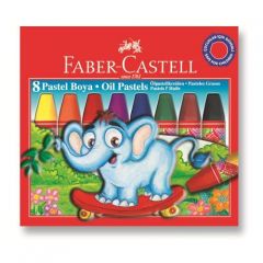 Faber-Castell Redline Karton Kutu Pastel Boya 8 Renk