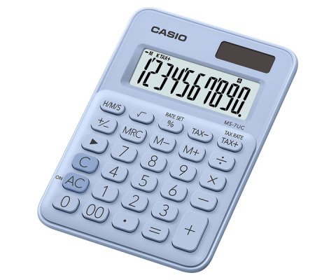 Casio Mini Masa Tip Hesap Makinesi MS-7UC-LB