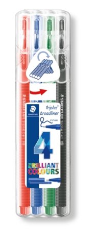 Staedtler Triplus Broadliner Kalem Seti 4 Renk