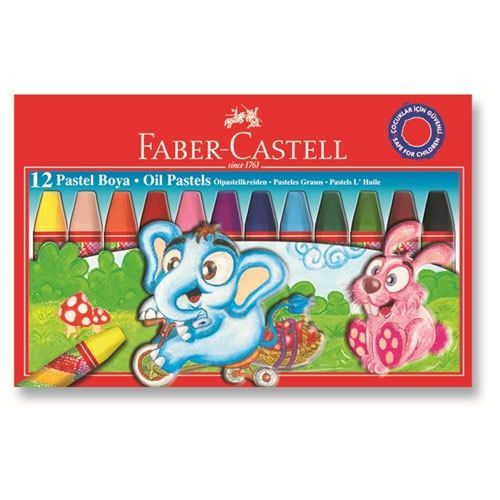Faber-Castell Redline Karton Kutu Pastel Boya 12 Renk