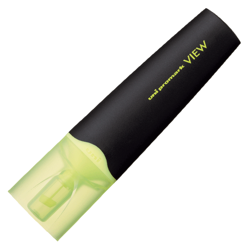 Uni PROMARK VIEW 5mm Fosforlu Kalem Sarı