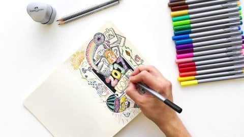 Faber Castell Grip Finepen Kalem Seti 10 Renk