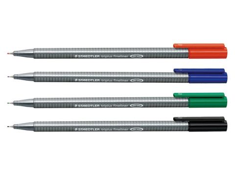 Staedtler Triplus Fineliner Kalem Seti 4 Renk