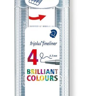 Staedtler Triplus Fineliner Kalem Seti 4 Renk