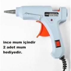 İnox Silikon Tabancası 40W Büyük Boy