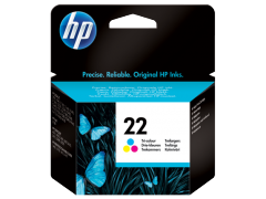 HP 22 Tri-color Original Ink Cartridge (C9352AE)