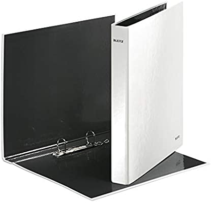 Leitz 2 Halkalı Klasör WOW Metalik Beyaz 4241