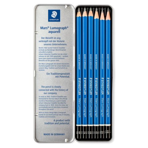 Staedtler Dereceli Kalem Mars Lumograph 6'lı