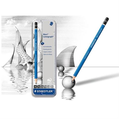 Staedtler Dereceli Kalem Mars Lumograph 6'lı