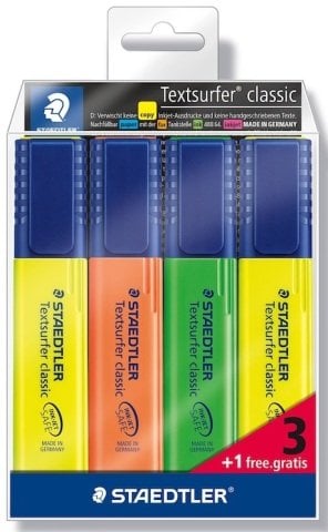 Staedtler Fosforlu Kalem Seti 4 Renk